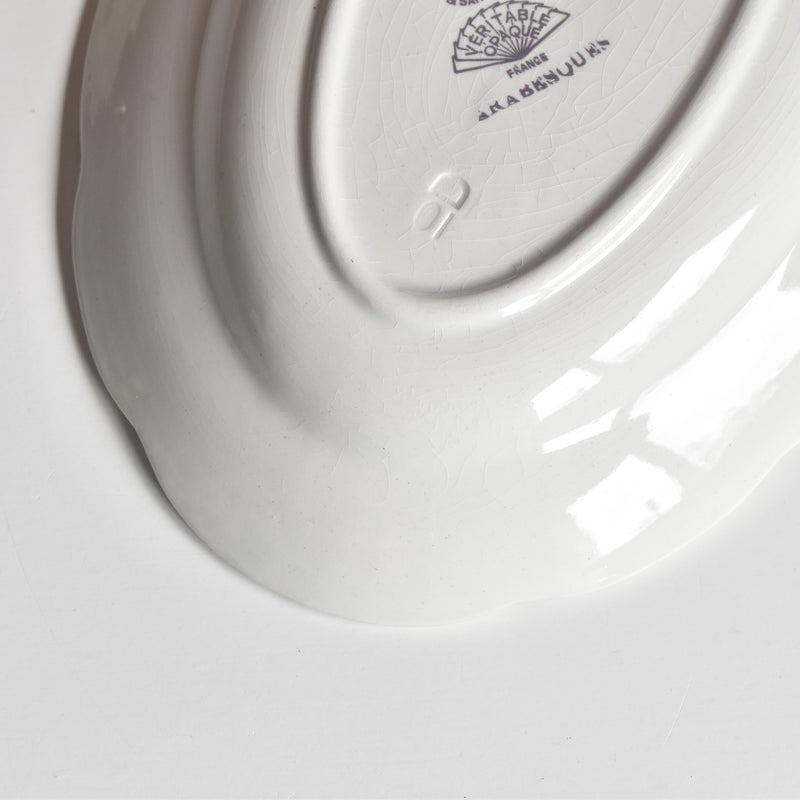 Vintage Luncheon Plate by Digoin & Sarreguemines - Arabesques B