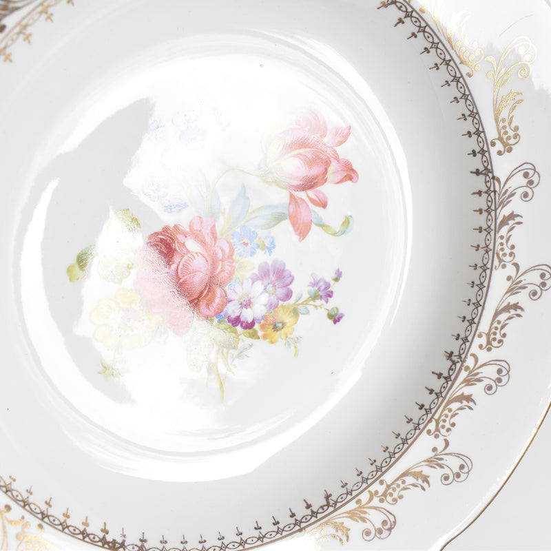 Vintage Deep Plate, Digoin & Sarreguemines, Arabesques A