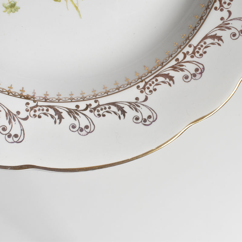 Vintage Deep Plate, Digoin & Sarreguemines, Arabesques A