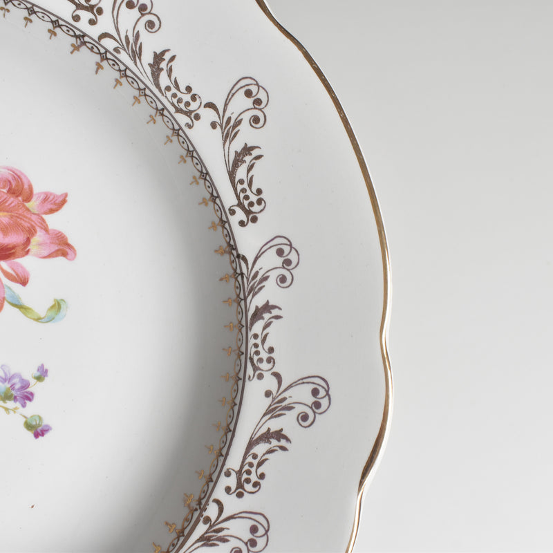 Vintage Deep Plate, Digoin & Sarreguemines, Arabesques A
