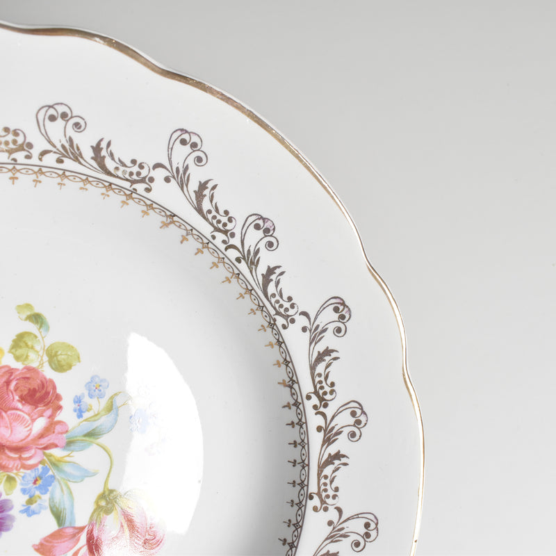 Vintage Deep Plate, Digoin & Sarreguemines, Arabesques A