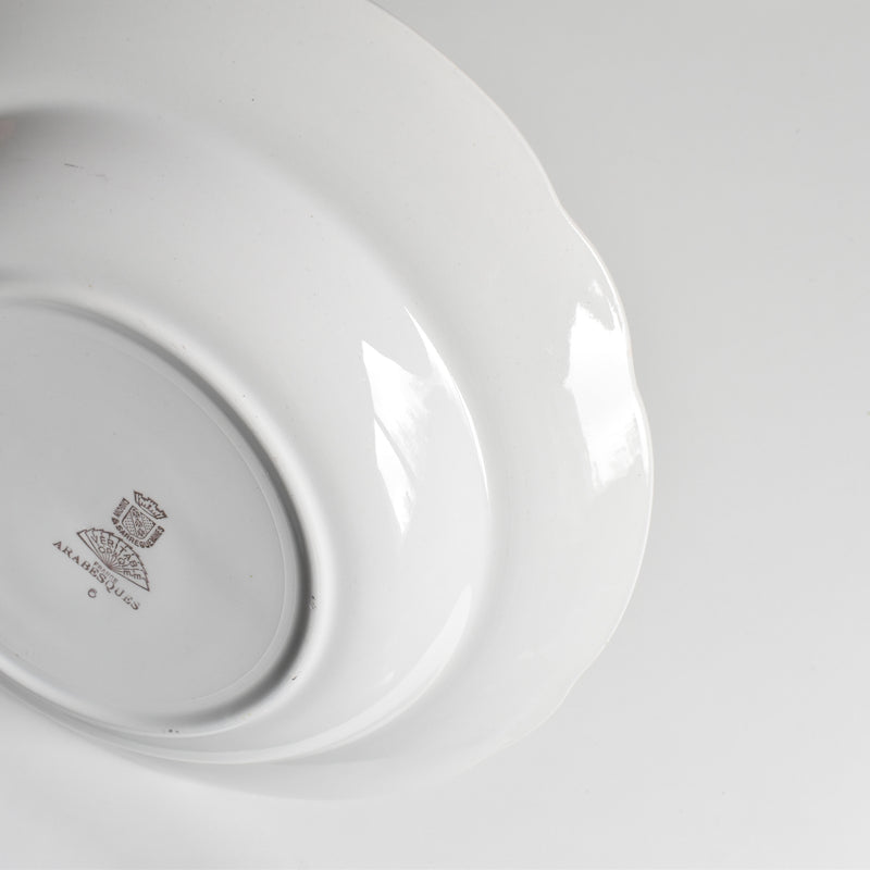 ヴィンテージ深皿 ディゴワン＆サルグミンヌ Arabesques (アラベスク） B