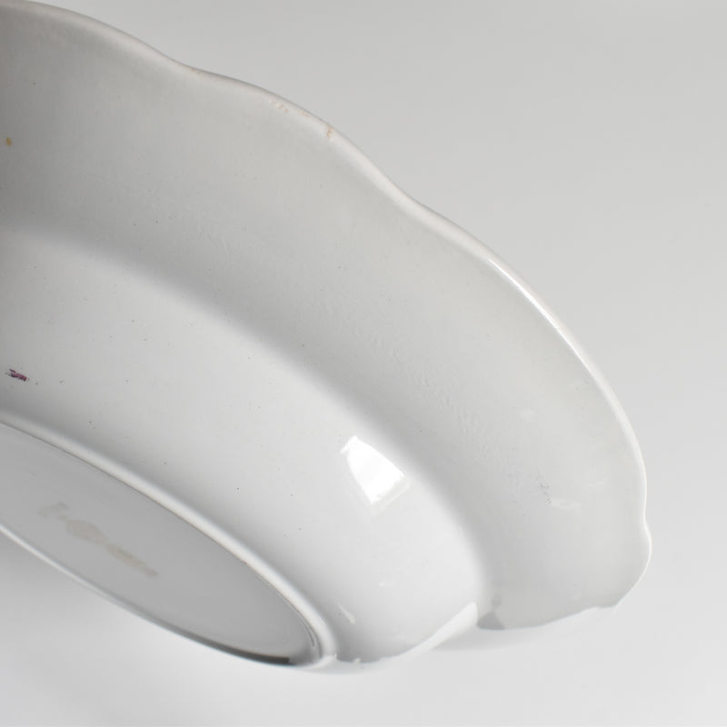 Vintage Deep Plate Digoin & Sarreguemines Arabesques D