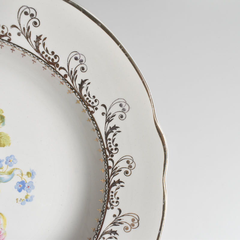 Vintage Deep Dish Digoin & Sarreguemines Arabesques (Arabesque) E