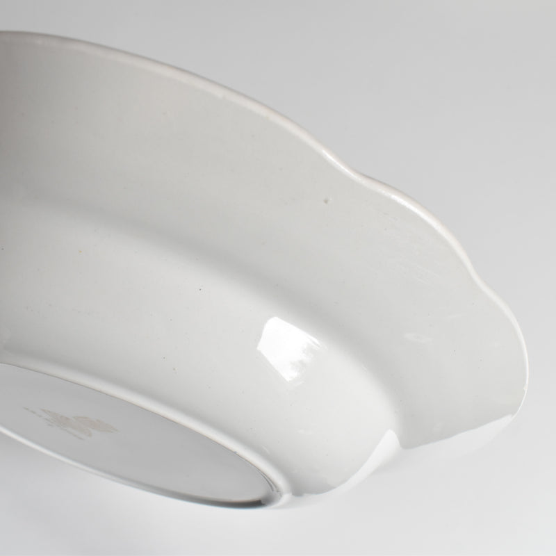 Vintage Deep Dish Digoin & Sarreguemines Arabesques (Arabesque) E