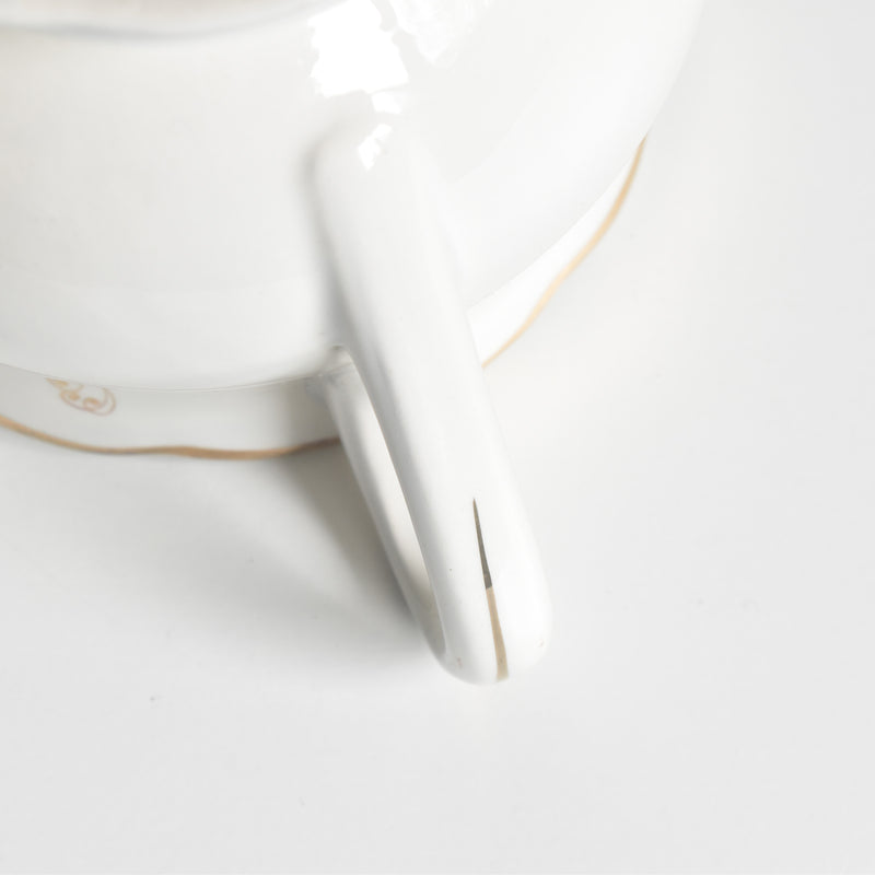 Vintage sugar pot Digoin & Sarreguemines Arabesques
