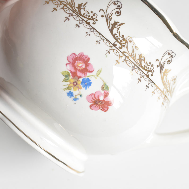 Vintage sugar pot Digoin & Sarreguemines Arabesques