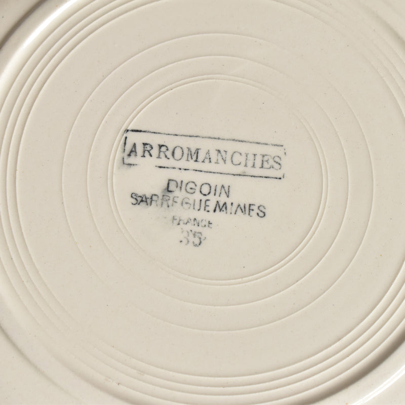 ヴィンテージデザートプレート ディゴワン＆サルグミンヌ Arromanches (アロマンシュ）E