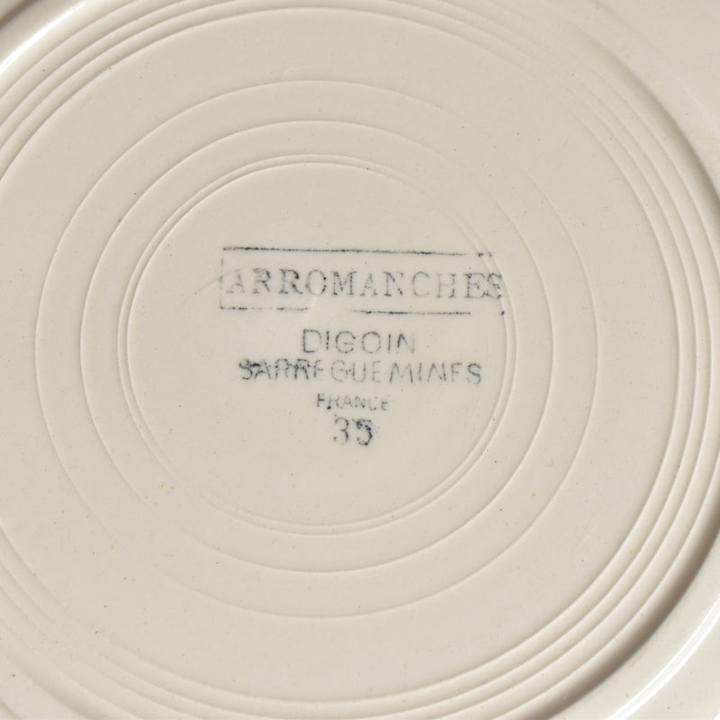 ヴィンテージデザートプレート ディゴワン＆サルグミンヌ Arromanches (アロマンシュ）F