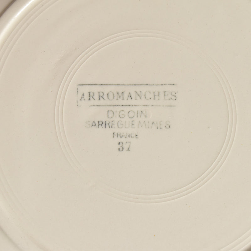 ヴィンテージプレート ディゴワン＆サルグミンヌ Arromanches (アロマンシュ）F