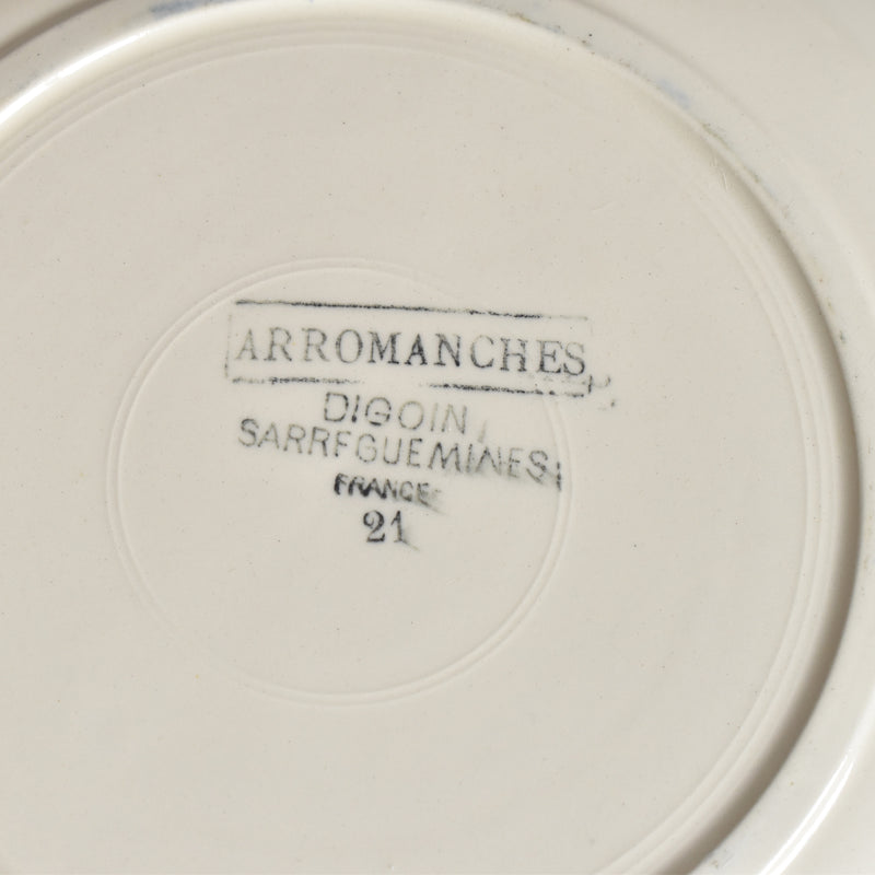 ヴィンテージ深皿 ディゴワン＆サルグミンヌ Arromanches (アロマンシュ）C
