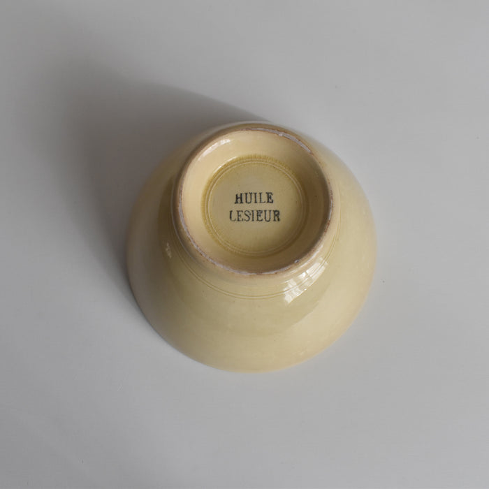 ヴィンテージカフェオレボウル Huile Lesieur B