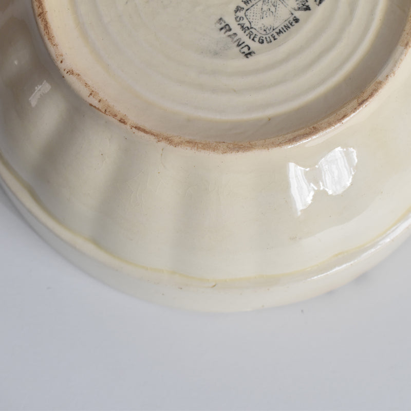 ヴィンテージボウル ディゴワン＆サルグミンヌ アイボリー 17cm