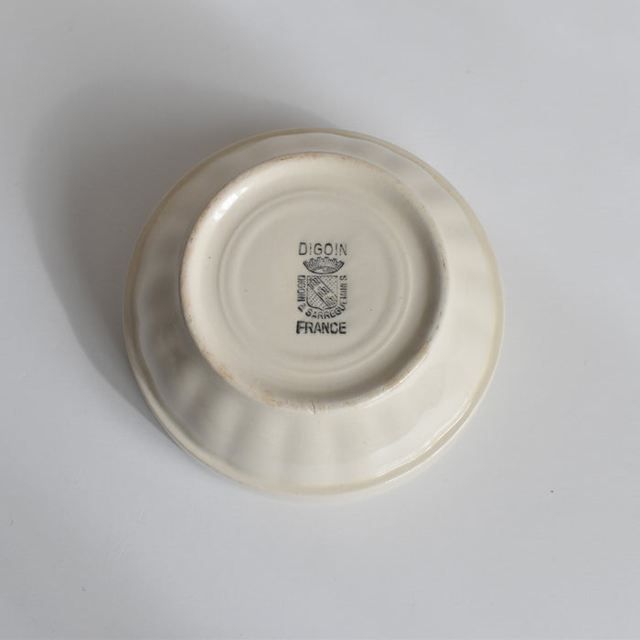 ヴィンテージボウル ディゴワン＆サルグミンヌ アイボリー 12.5cm