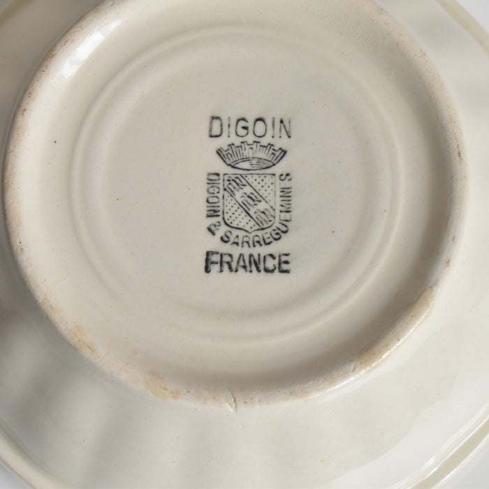 ヴィンテージボウル ディゴワン＆サルグミンヌ アイボリー 12.5cm