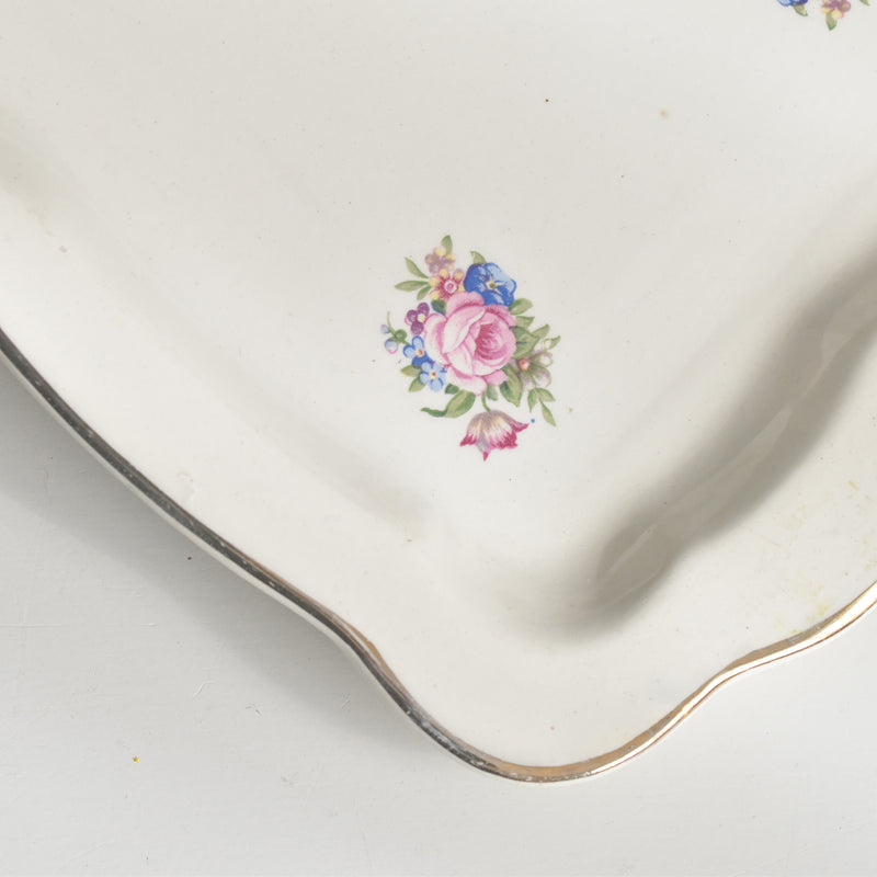 ヴィンテージ長方形ケーキプレート ディゴワン＆サルグミンヌ Lulli　(ルリ）