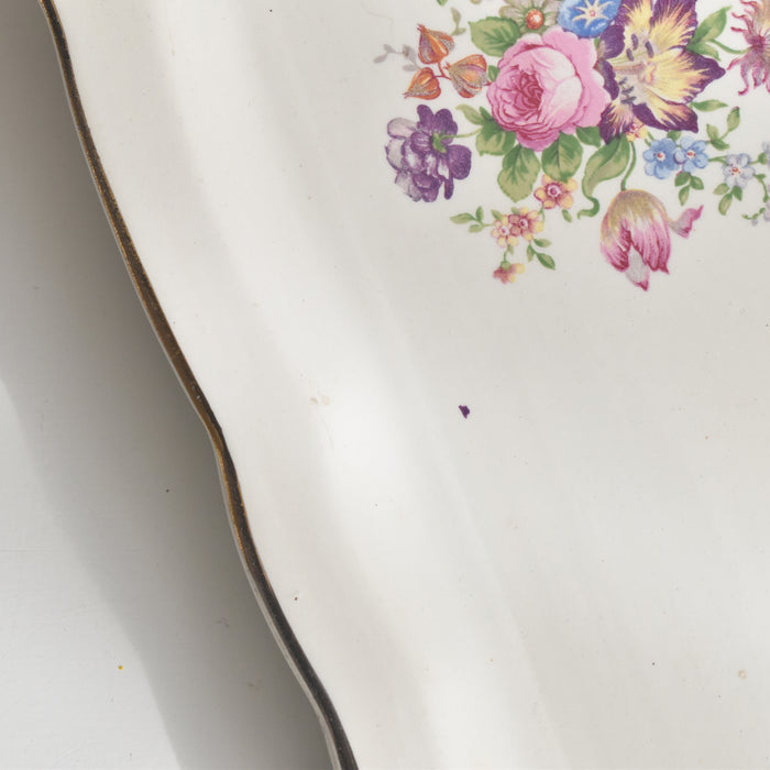 ヴィンテージ長方形ケーキプレート ディゴワン＆サルグミンヌ Lulli　(ルリ）