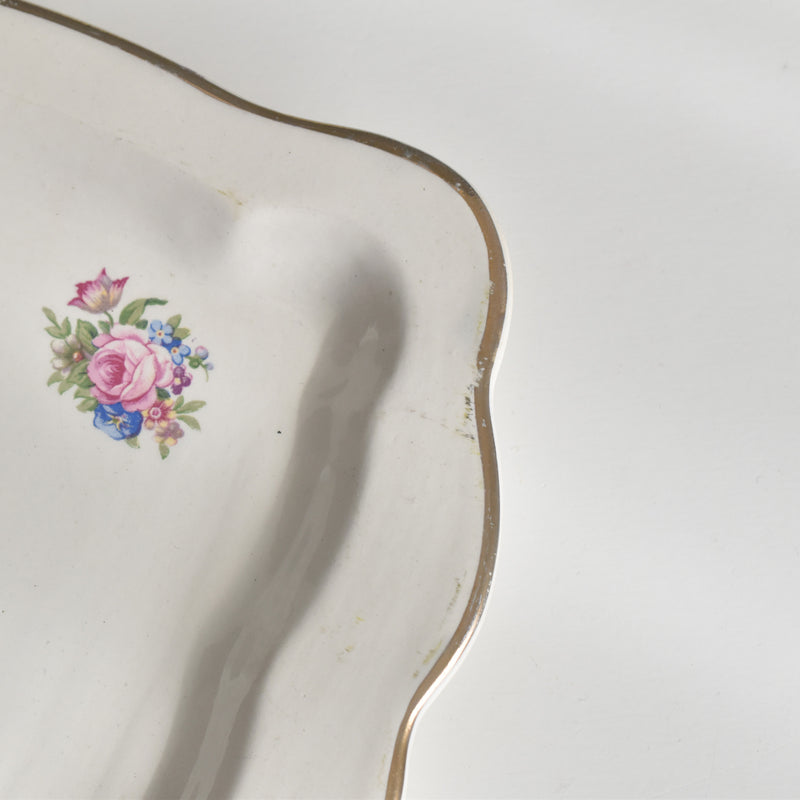 ヴィンテージ長方形ケーキプレート ディゴワン＆サルグミンヌ Lulli　(ルリ）