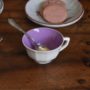 ヴィンテージコーヒーカップ ディゴワン＆サルグミンヌ デカゴン パープル