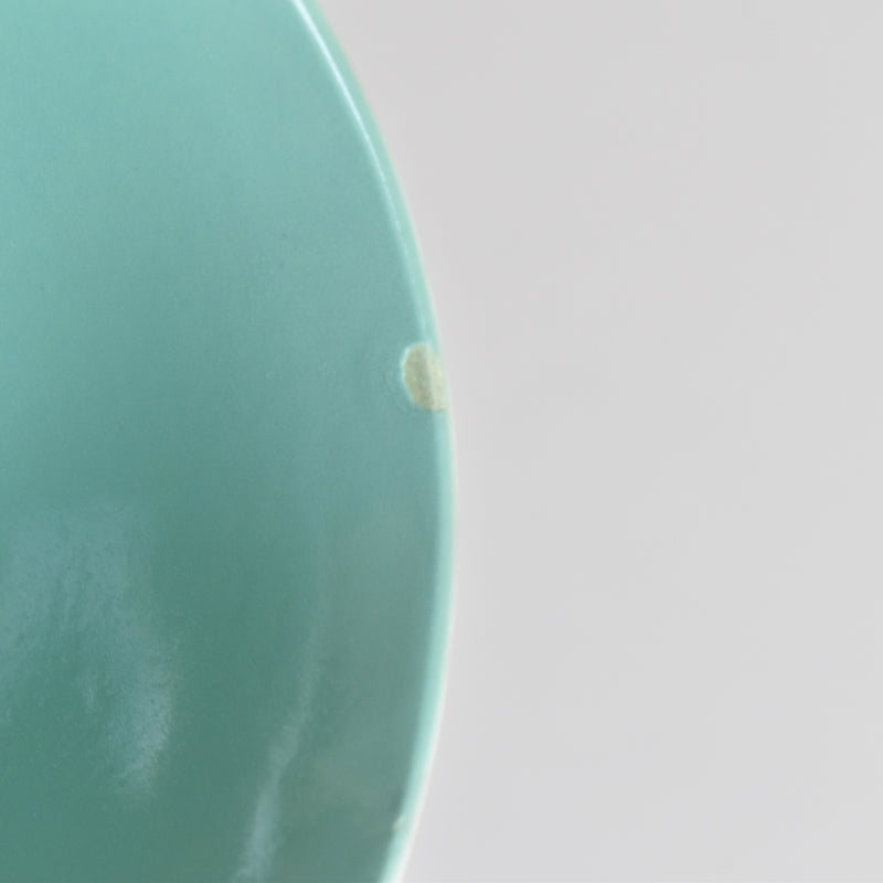 Vintage coffee cup Digoin & Sarreguemines Décagon Turquoise
