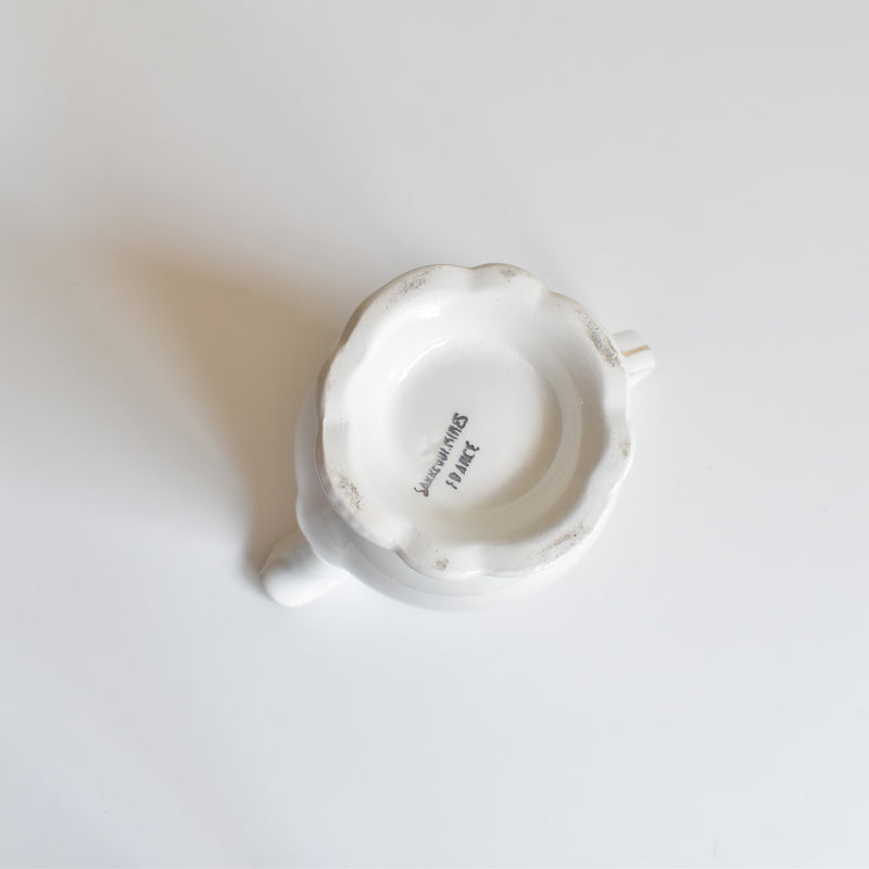 Vintage Creamer Digoin & Sarreguemines