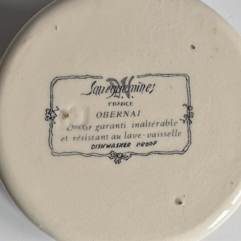 Vintage Terrine Digoin & Sarreguemines Obernai