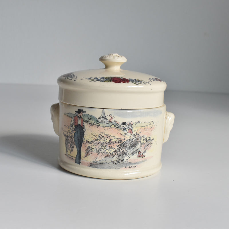 Vintage Terrine Digoin & Sarreguemines Obernai