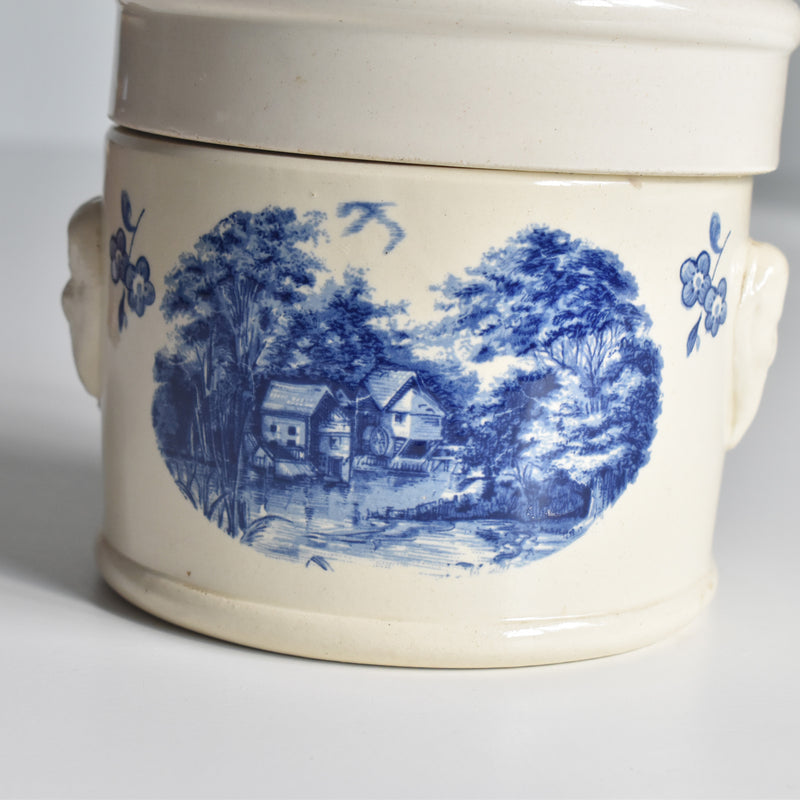 Vintage Terrine Digoin & Sarreguemines Romantique