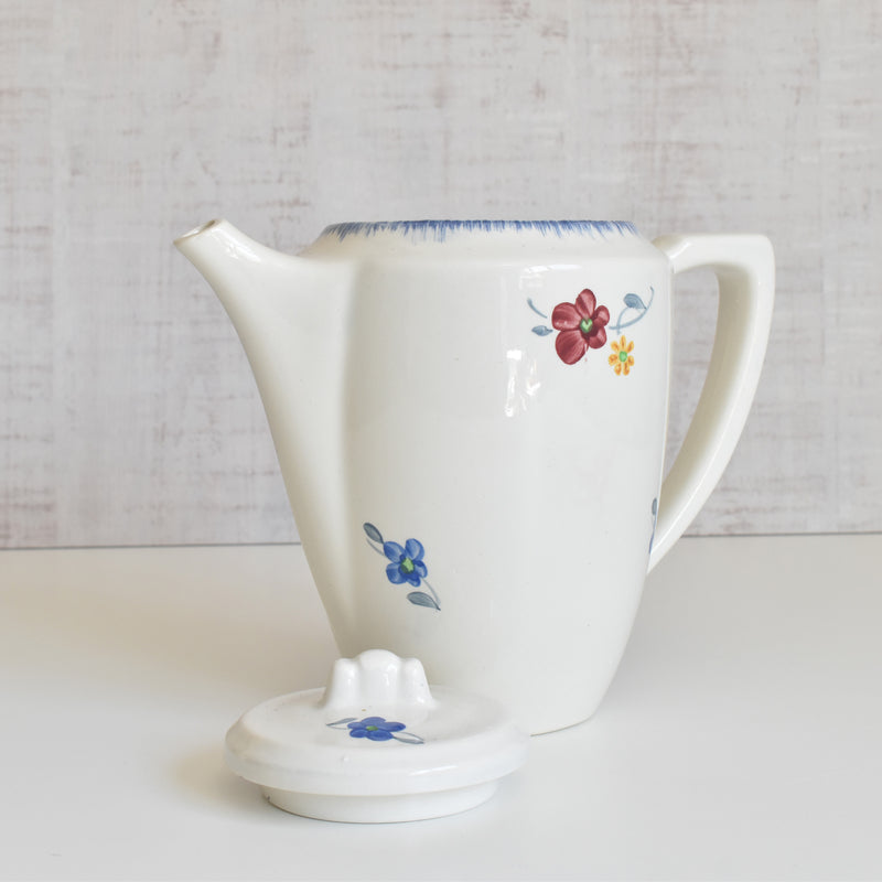 Vintage Coffee Pot, Digoin & Sarreguemines "Mary-Lou"