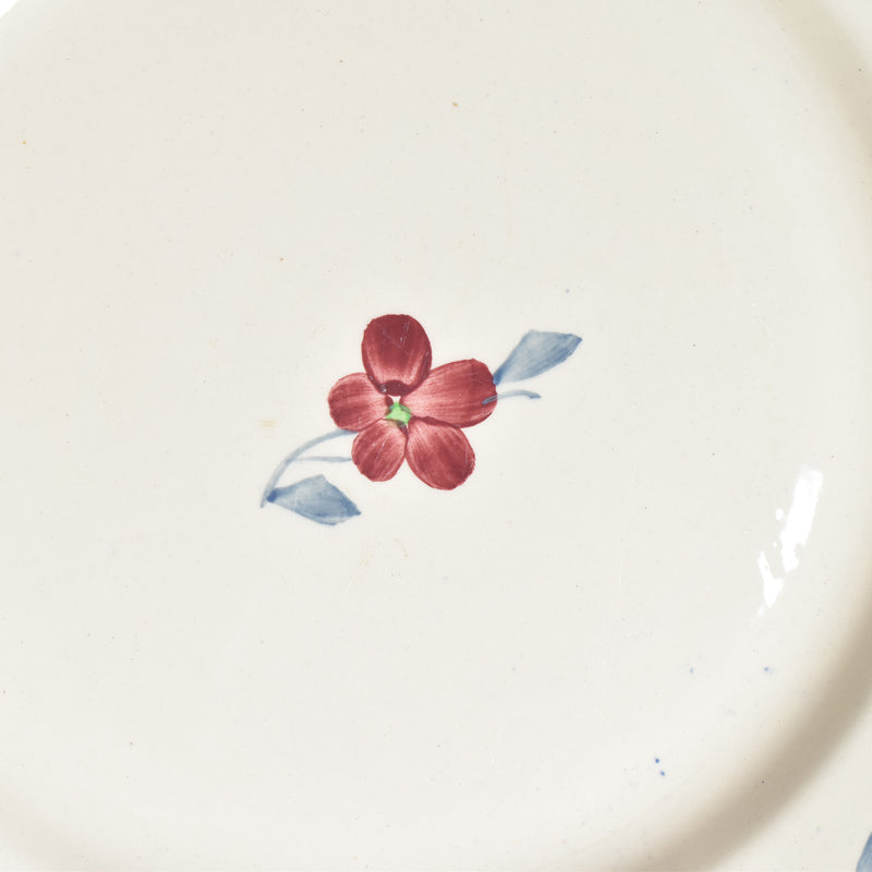 Vintage Plate Digoin & Sarreguemines Mary-Lou Cream B