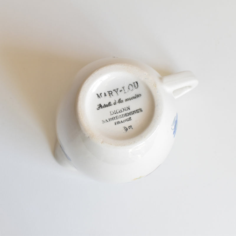 Vintage Digoin & Sarreguemines Mary-Lou Creamer