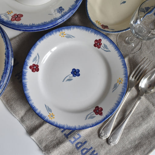 ヴィンテージデザートプレート ディゴワン＆サルグミンヌ Mary-Lou（マリールー） ホワイト A