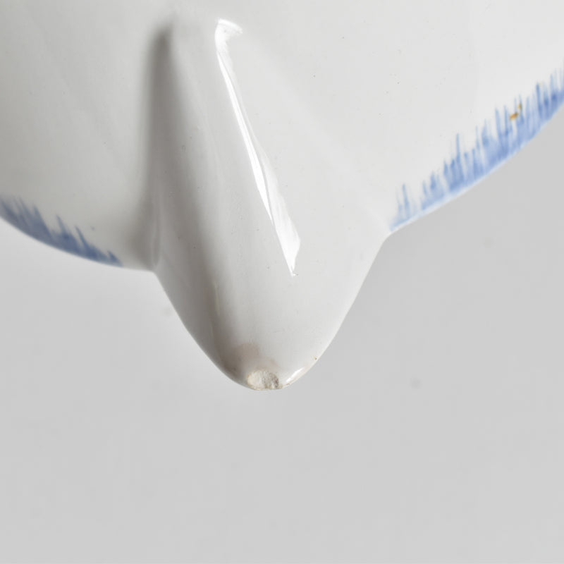 Vintage Digoin & Sarreguemines Pitcher Mary-Lou, White