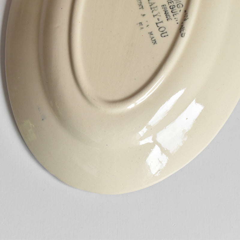 Vintage Raviere Digoin & Sarreguemines Mary-Lou Cream