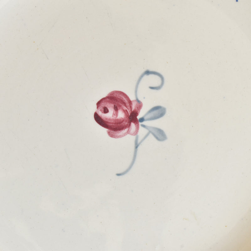 Vintage Deep Plate Digoin & Sarreguemines Mary-Lou 1A