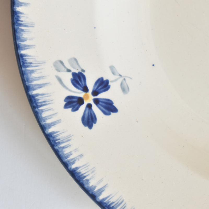 Vintage Deep Plate Digoin & Sarreguemines Mary-Lou 1A