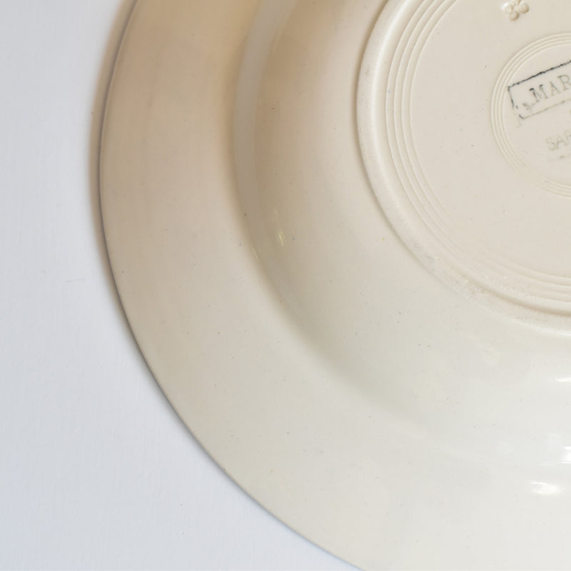 Vintage Deep Plate Digoin & Sarreguemines Mary-Lou 1A