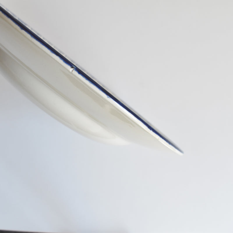 Vintage Deep Plate Digoin & Sarreguemines Mary-Lou 1A