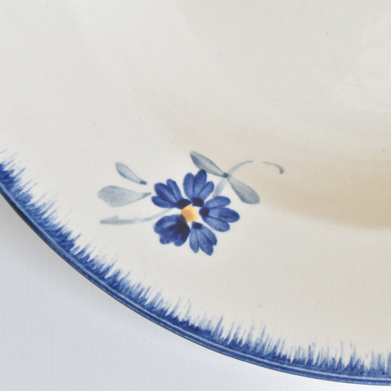Vintage Deep Plate Digoin & Sarreguemines Mary-Lou 1B