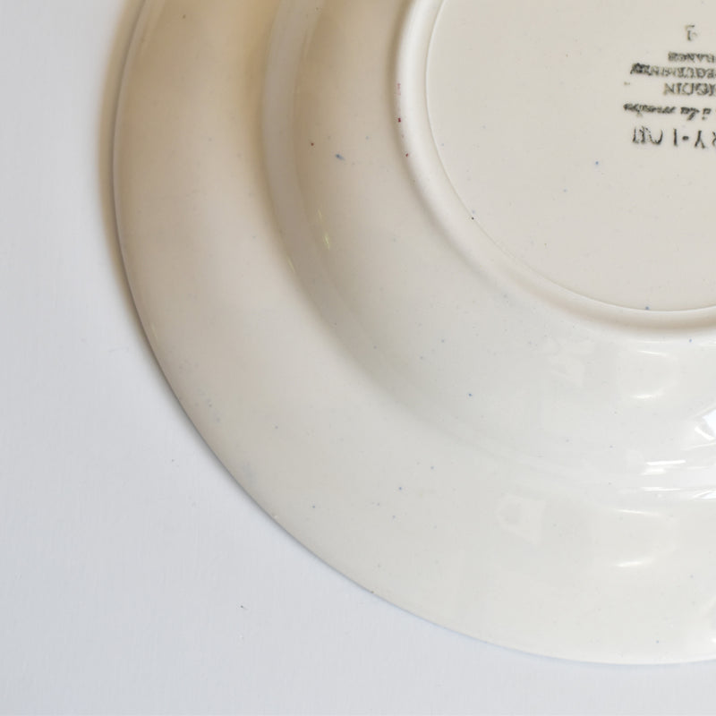 Vintage Deep Plate, Digoin & Sarreguemines Mary-Lou 2A