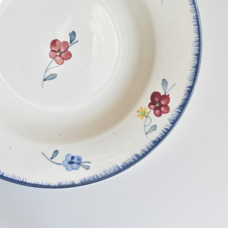 Vintage Deep Plate, Digoin & Sarreguemines Mary-Lou 2A