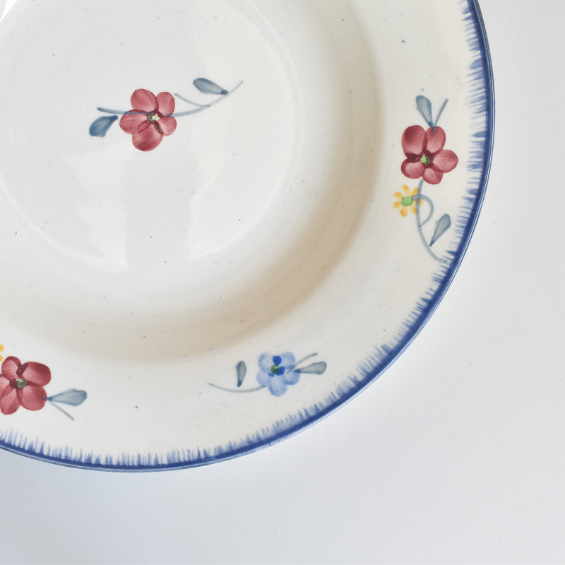 Vintage Deep Plate, Digoin & Sarreguemines Mary-Lou 2A