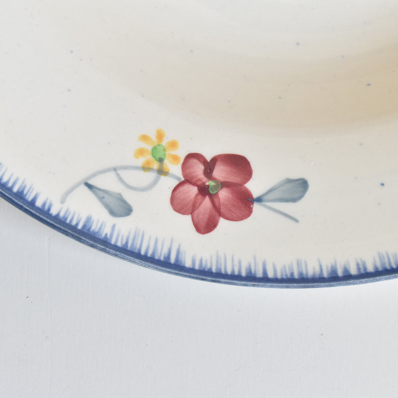 Vintage Deep Plate, Digoin & Sarreguemines Mary-Lou 2A