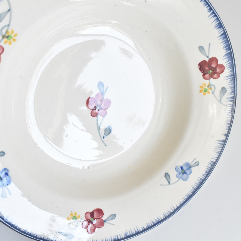 Vintage Deep Plate, Digoin & Sarreguemines "Mary-Lou" (2B)