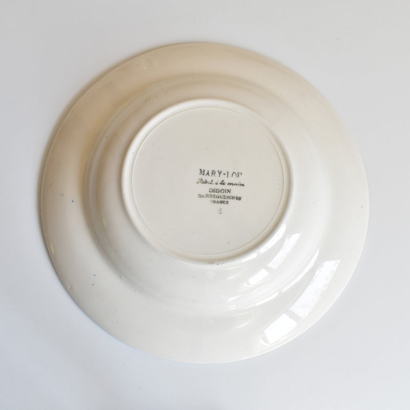 Vintage Deep Plate, Digoin & Sarreguemines "Mary-Lou" (2B)