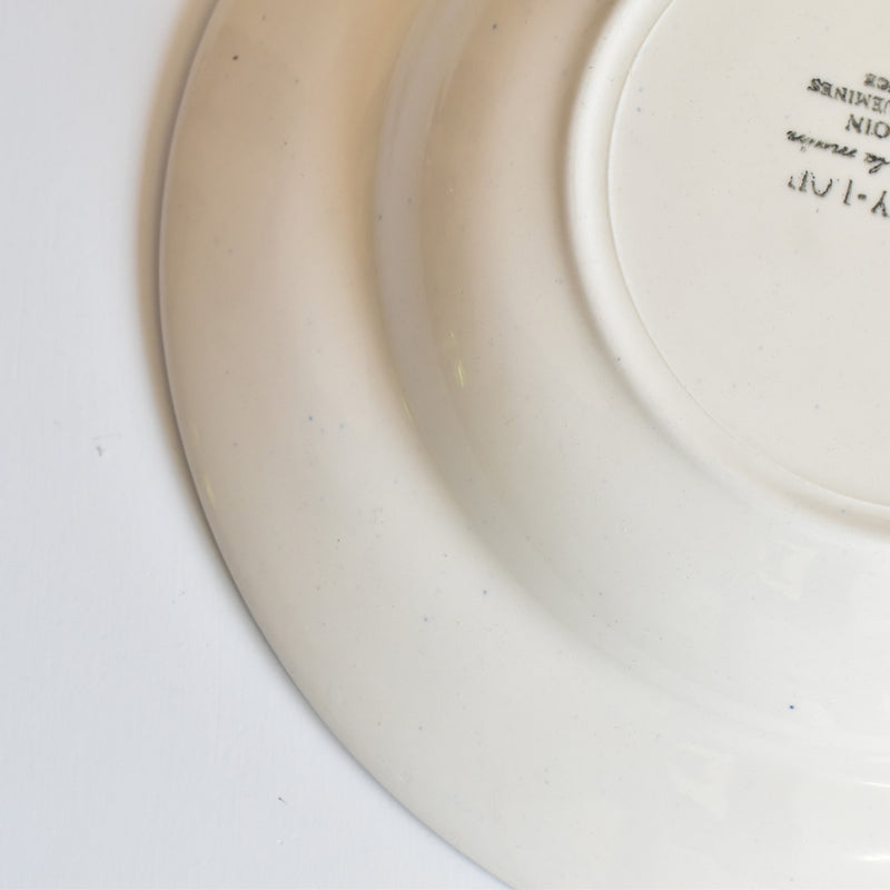 Vintage Deep Plate, Digoin & Sarreguemines "Mary-Lou" (2B)
