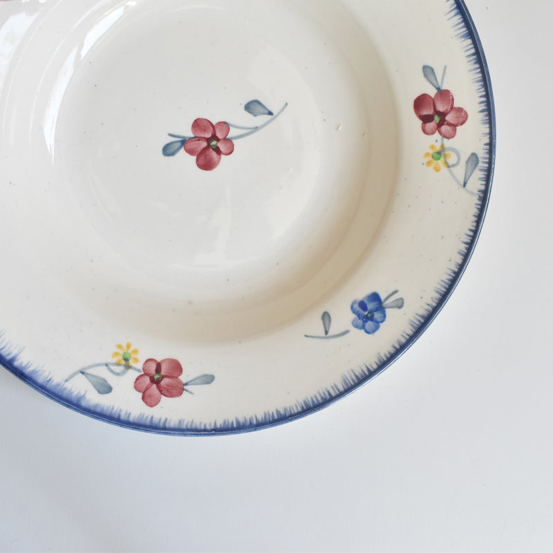 Vintage Deep Plate, Digoin & Sarreguemines "Mary-Lou" (2B)