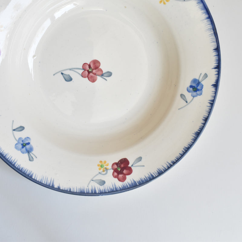 Vintage Deep Plate, Digoin & Sarreguemines "Mary-Lou" (2B)