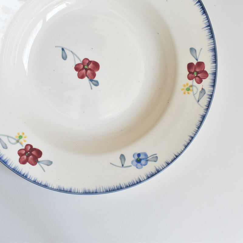 Vintage Deep Plate, Digoin & Sarreguemines "Mary-Lou" (2D)