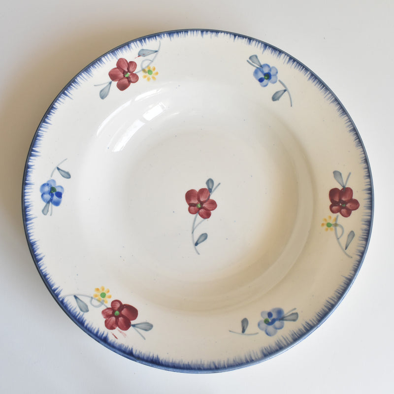 Vintage Deep Plate, Digoin & Sarreguemines "Mary-Lou" (2D)